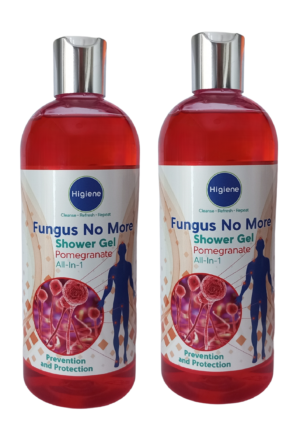 Fungus No More Antifungal Shower Gel – Pomegranate (2-Pack)